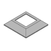 TAMPA PATERE 30X30 NYLON 560 PRETO